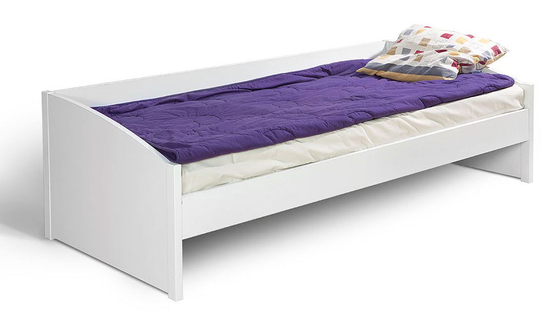 Kinderbett / Jugendbett Gabriel 06, Farbe: Weiß - 90 x 200 cm (B x L)