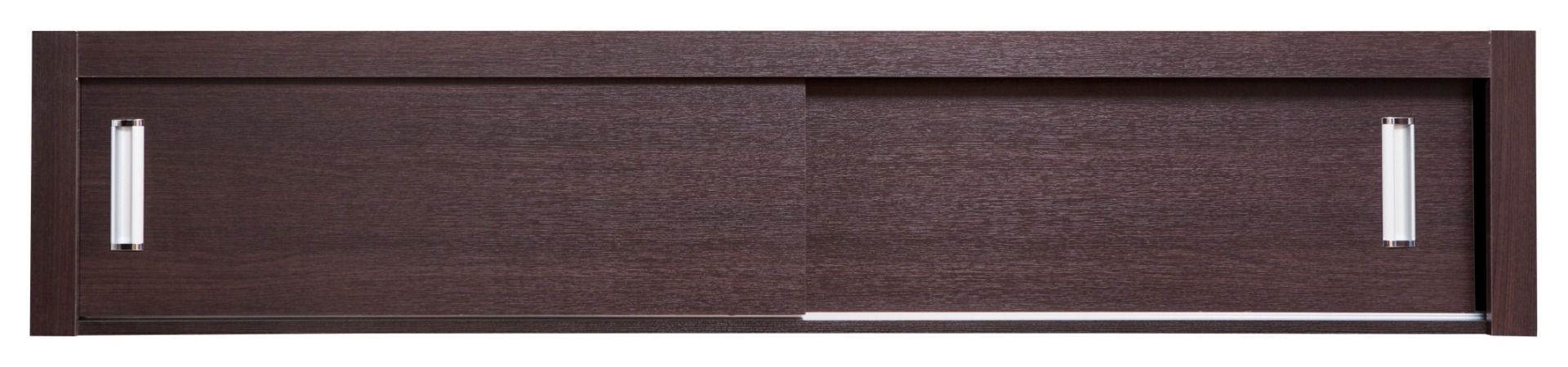 Aufsatz für Schiebetürenschrank / Kleiderschrank Sepatan 06, Farbe: Wenge - Abmessungen: 40 x 150 x 60 cm (H x B x T)