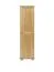 Schmaler Kleiderschrank | 1 Drehtür | mit Kleiderstange | 47 cm breit | Massivholz | Farbe: Natur Abbildung